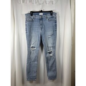 Studio Blue Los Angeles Womens Distressed Skinny Jeans Size 31 ESB01641SE